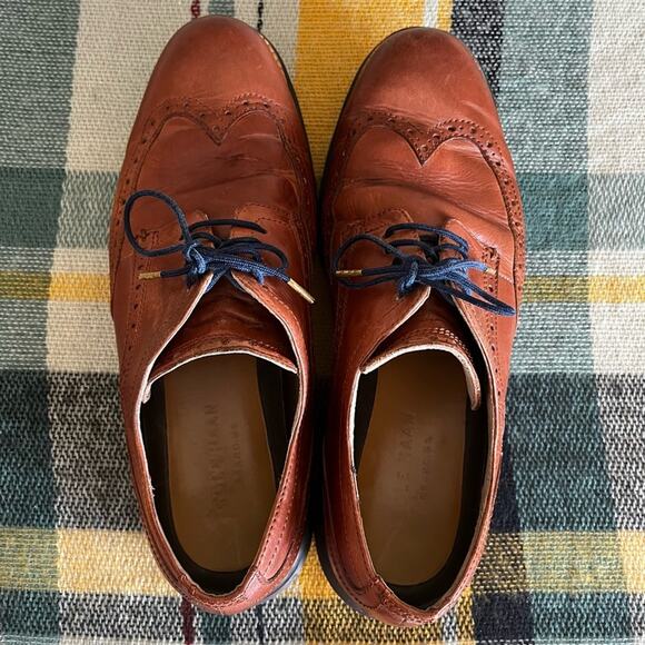 Cole Haan Men\'s Original Grand Shortwing Oxford Shoes Size 8.5 Brown main image 11